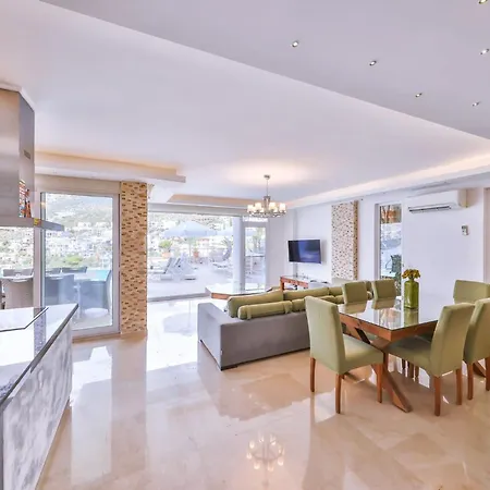 فيلة Kalkan Kisla Da Deniz E Yakin Tatil Villasi كاس